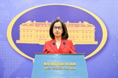 Người phát ngôn Bộ Ngoại giao Phạm Thu Hằng nhấn mạnh, Việt Nam kiên quyết phản đối việc Trung Quốc khai trương trung tâm thương mại tại Hoàng Sa. (Ảnh: BNG)