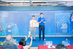 Giải Nhất thuộc về tác giả Nguyễn Duy Thành, phường Phúc Lợi, thành phố Hà Nội. (Ảnh: PV/Vietnam+)