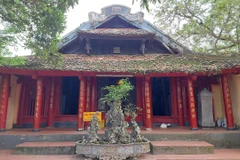 Chùa Đậu là ngôi chùa cổ nghìn năm tuổi, lưu giữ nhiều di sản quốc gia. (Ảnh: Minh Thu/Vietnam+)