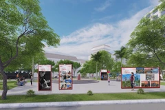 Vườn hoa Tao Đàn là nơi diễn ra Trưng bày các tác phẩm xuất sắc từ giải thưởng ảnh/video “Công nghệ từ trái tim.”