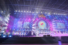 Chương trình thể hiện rõ nét hào khí dân tộc, tiềm lực quốc gia, tỉnh thần đoàn kết, khát vọng hội nhập. (Ảnh: BTC)