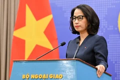Người phát ngôn Bộ Ngoại giao Việt Nam Phạm Thu Hằng. (Ảnh: BNG)