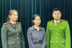 Nguyễn Thị Thu Hà, Giám đốc Công ty Ngọc Việt Education. (Ảnh: Công an cung cấp).