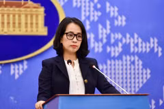 Người Phát ngôn Bộ Ngoại giao Việt Nam Phạm Thu Hằng. (Ảnh: BNG)