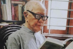 Nhà nghiên cứu văn hóa Hữu Ngọc. (Ảnh: Nhà báo Nguyễn Như Mai)