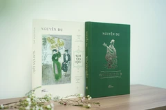 Ấn bản năm 2025 của Nhã Nam được tái bản dựa trên bản in lần thứ bảy năm 1923 của Hiệu Ích Ký, vốn nổi tiếng bởi lối phiên âm sáng rõ, chú giải uyên bác nhưng tiết chế. (Ảnh: PV/Vietnam+)