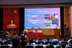 Quang cảnh buổi lễ phát động. (Ảnh: CTV/Vietnam+)