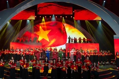 Dự thảo Báo cáo chính trị của Ban Chấp hành Trung ương Đảng khóa XIII tại Đại hội đại biểu toàn quốc lần thứ XIV của Đảng đề cập đến việc phát triển mạnh công nghiệp văn hoá. (Ảnh minh họa: PV/Vietnam+)