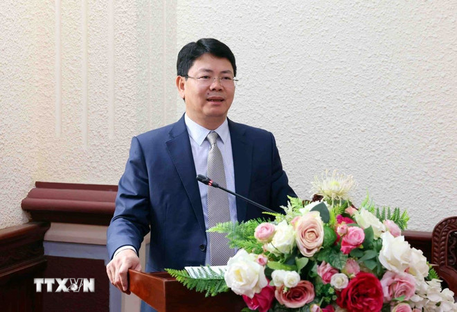 Заместитель министра юстиции Нгуен Тхань Тинь. (Фото: Фам Киен/VNA) ttxvn-thu-truong-nguyen-thanh-tinh-3105.jpg