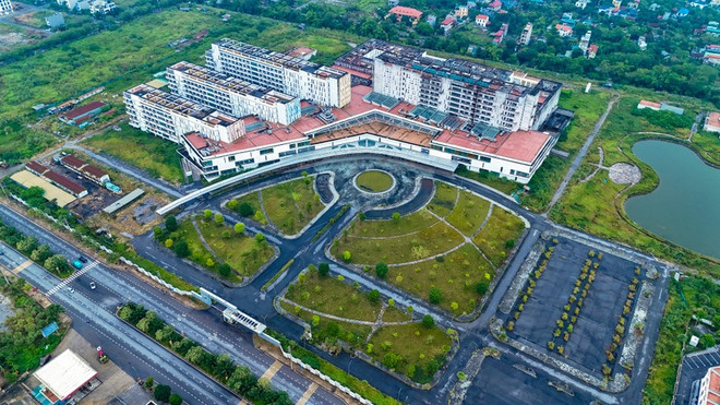 Cơ sở 2 của Bệnh viện Hữu nghị Việt Đức tại Phủ Lý (tỉnh Hà Nam). (Ảnh: Hoài Nam/Vietnam+) benh-vien-huu-nghi-viet-duc-co-so-2.jpg