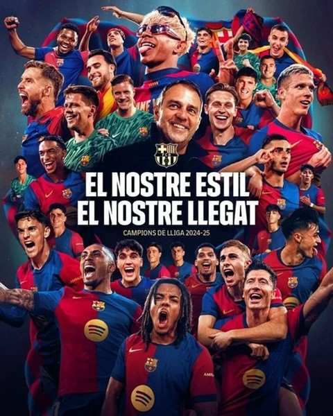 Barcelona vô địch La Liga 2024-25 sớm trước 2 vòng đấu barcelona-vo-dich-1605-2.jpg