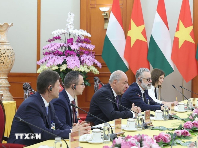 Tổng Bí thư: Việt Nam sẵn sàng là cầu nối giữa Hungary với khu vực Đông Nam Á ttxvn-tong-bi-thu-to-lam-hoi-kien-tong-thong-hungary-2805-3.jpg
