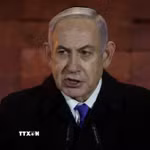 Thủ tướng Israel Benjamin Netanyahu. (Ảnh: IRNA/TTXVN)