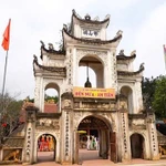 Cổng Nghinh môn - đền Nưa. (Nguồn: Bộ Văn hóa, Thể thao và Du lịch)