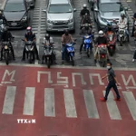 Quang cảnh đường phố tại Bangkok, Thái Lan. (Ảnh: THX/TTXVN)