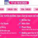 Hà Nội phân luồng giao thông phục vụ Đại hội đại biểu phụ nữ toàn quốc