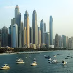 Quang cảnh thành phố Dubai, UAE. (Ảnh: THX/TTXVN)