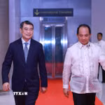 Thủ tướng Lê Minh Hưng kết thúc chuyến tham dự Hội nghị Cấp cao ASEAN lần thứ 48 tại Cebu, Philippines. (Ảnh: Dương Giang/TTXVN)