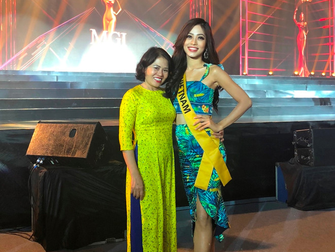 Phương Nga đang dẫn đầu bình chọn tại Miss Grand International ảnh 1
