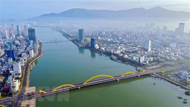 Một góc thành phố Đà Nẵng. (Ảnh: Trần Lê Lâm/TTXVN) Đà Nẵng: Kinh tế-xã hội phục hồi tích cực, tăng trưởng khá trong quý 1 ảnh 1