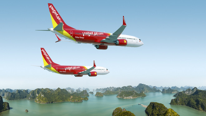 Tàu bay Boeing 737 đầu tiên trong đơn đặt hàng của Vietjet với Boeing sẽ sớm được bàn giao và đưa vào khai thác. ( Nguồn: Vietnam+) Dấu ấn hợp tác giữa doanh nghiệp Việt Nam-Hoa Kỳ ảnh 2