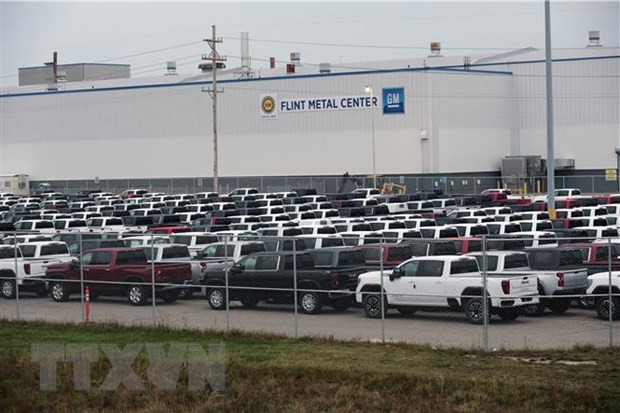 Ảnh minh họa (Nguồn: AFP/TTXVN) GM và Ford sẽ không chạy theo kế hoạch giảm giá của Tesla ảnh 1