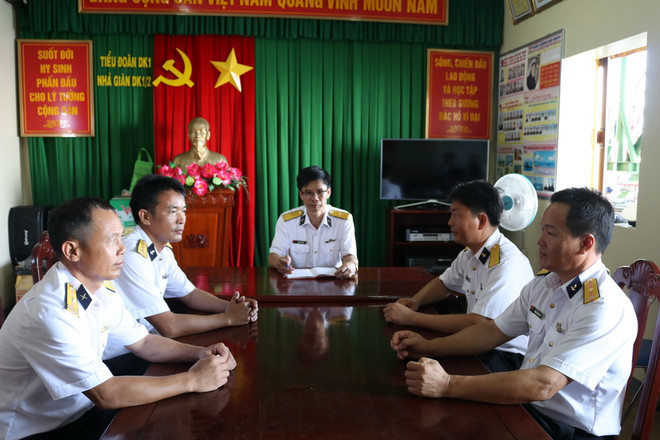 Nhà giàn DK1/2 Phúc Tần: Vững vàng nơi đầu sóng ngọn gió ảnh 3