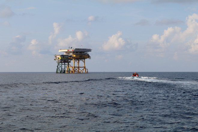 Nhà giàn DK1/2 Phúc Tần: Vững vàng nơi đầu sóng ngọn gió ảnh 1