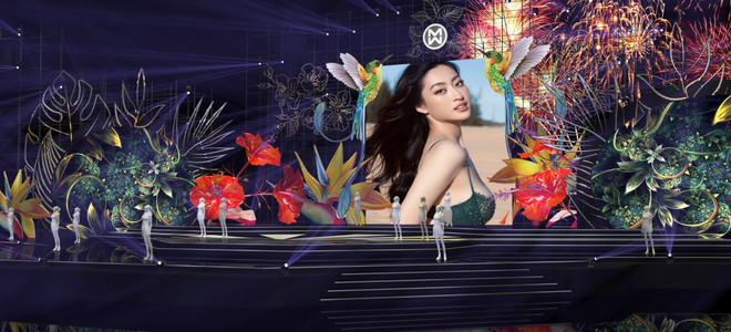 Thí sinh Miss World Vietnam 2022 lên đồ cực chất diễu hành carnival ảnh 2