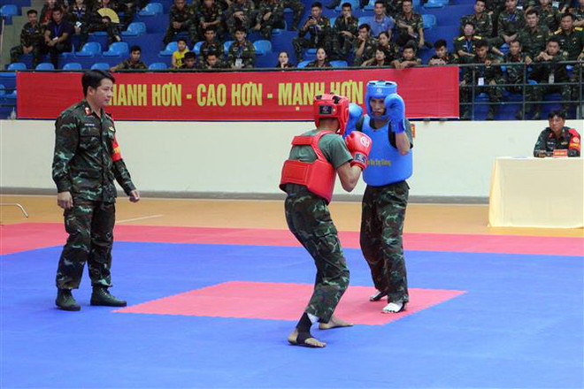 Hội thao Võ chiến đấu tay không Các CLB Võ thuật Toàn quân ở Cần Thơ ảnh 1