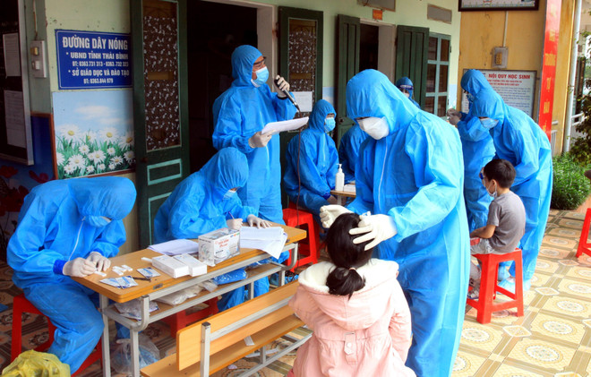 Thái Bình: Số ca nhiễm SARS-CoV-2 tăng trong cộng đồng và doanh nghiệp ảnh 1