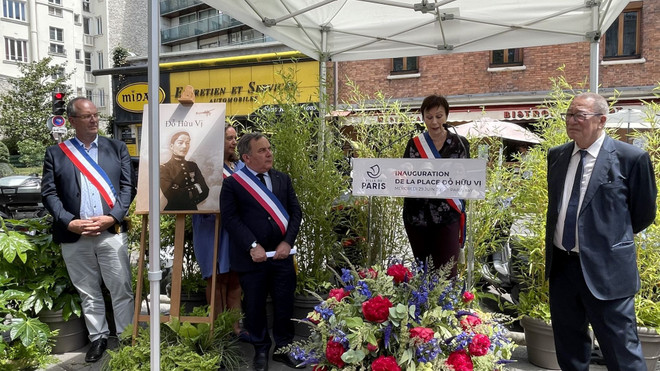 Pháp: Một quảng trường ở thủ đô Paris mang tên người Việt ảnh 2