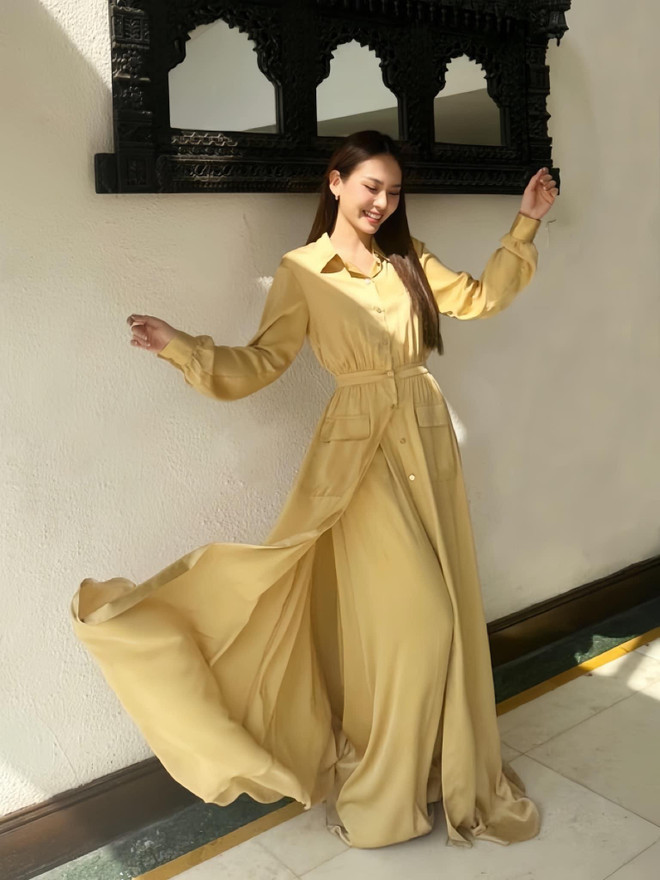 Mai Phương đã mang tới cuộc nguồn năng lượng tích cực nhất có thể. (Ảnh: NVCC) Hoa hậu Mai Phương.JPG