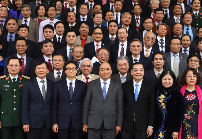 Thủ tướng gặp mặt, chúc Tết các đại biểu trí thức, nhà khoa học ảnh 1