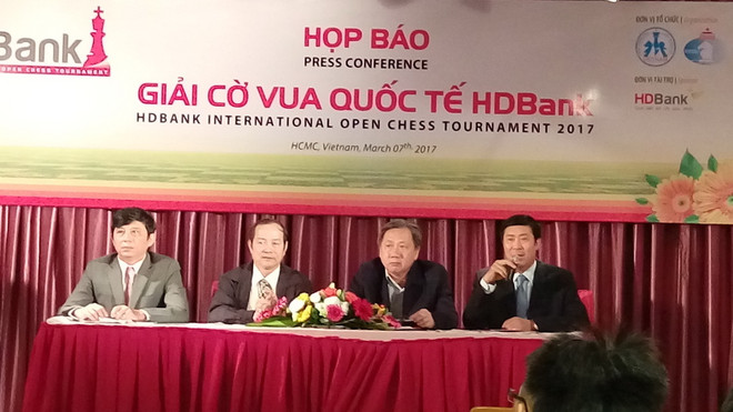 Hơn 230 kỳ thủ của 5 châu lục tham dự Giải cờ vua HDBank 2017 ảnh 1
