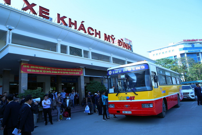 Hà Nội: 53 nốt xe hoàn tất việc di chuyển khỏi bến Mỹ Đình ảnh 1