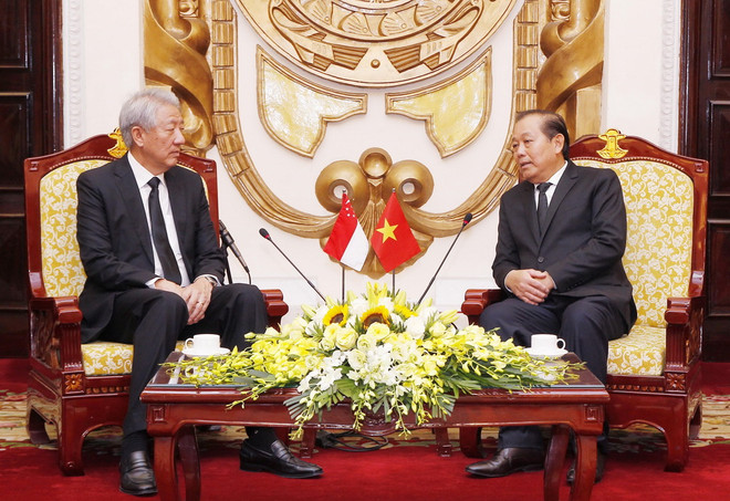 Phó Thủ tướng Singapore có nhiều kỷ niệm với gia đình Chủ tịch nước ảnh 1