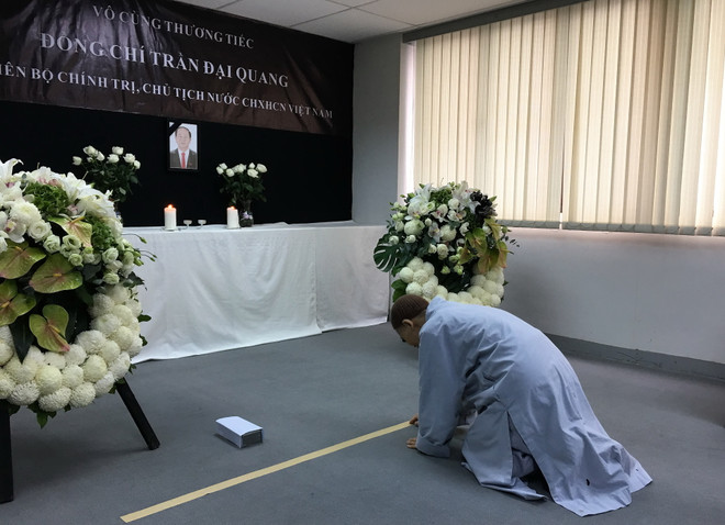Tổ chức lễ viếng Chủ tịch nước Trần Đại Quang tại Hong Kong ảnh 3