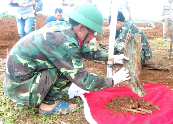 Mở rộng tìm kiếm hài cốt liệt sỹ ở khu vực Nông trường Dốc Miếu ảnh 1