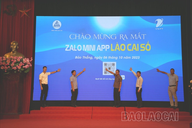 Ứng dụng Lào Cai Số trên Zalo - Đưa chính quyền đến gần người dân ảnh 1
