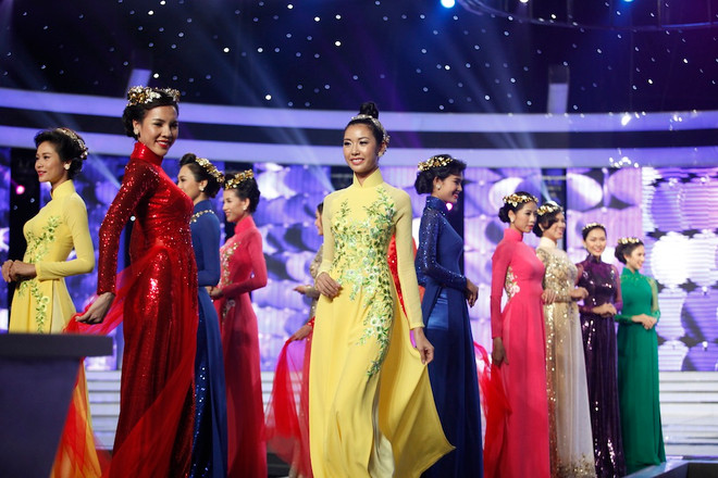 Liveshow 7 Hoa khôi Áo dài: Ứng viên tiềm năng Kim Ngân bị loại ảnh 10