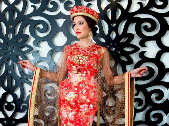 Phương Chi lọt top 10 đêm chung kết Nữ hoàng Du lịch quốc tế 2016 ảnh 1