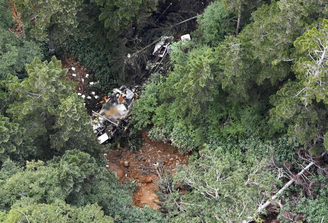 Rơi trực thăng tại Nhật Bản: Toàn bộ 9 người trên máy bay thiệt mạng ảnh 1