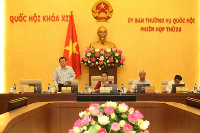 Ủy ban Thường vụ Quốc hội cho ý kiến về dự án Luật Kiến trúc ảnh 1