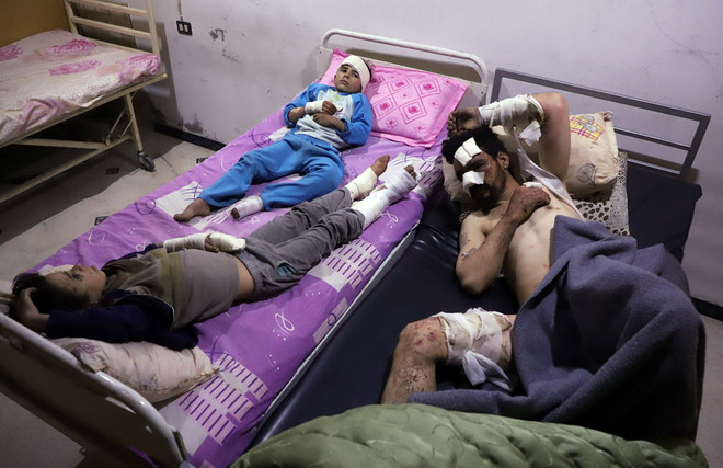 Syria: Nhóm phiến quân đầu tiên sơ tán khỏi khu vực Đông Ghouta ảnh 1