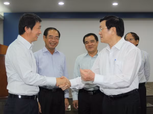 Chủ tịch nước thăm doanh nghiệp FDI tại tỉnh Bình Dương ảnh 1