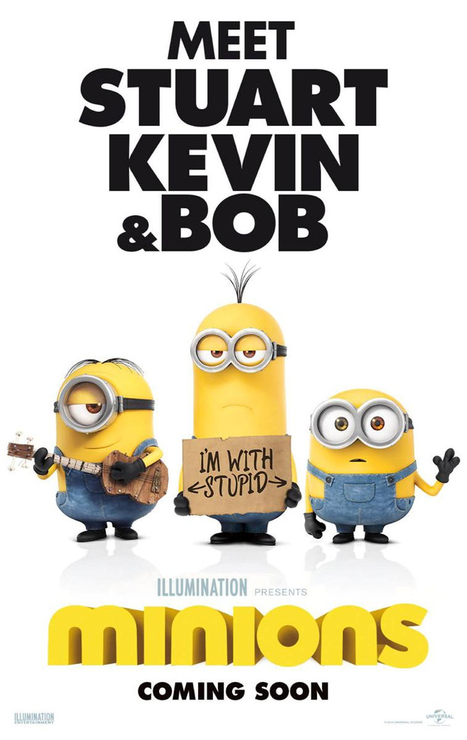 Universal hé lộ poster đầu tiên về các minions siêu vui nhộn ảnh 1