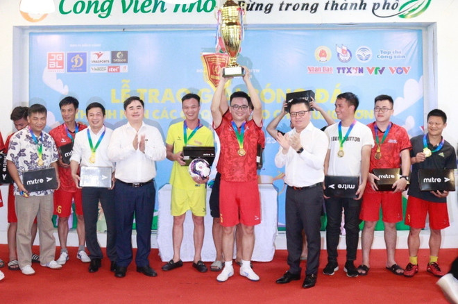 Tám đội bóng dự Giải Bóng đá Thanh niên các cơ quan báo chí Trung ương ảnh 2