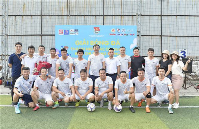 Tám đội bóng dự Giải Bóng đá Thanh niên các cơ quan báo chí Trung ương ảnh 1