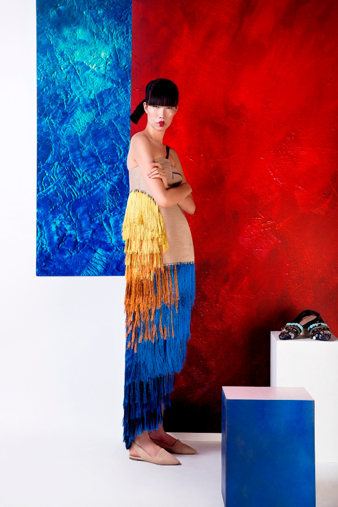 Khúc biến tấu những mảng màu trong bộ sưu tập “Châu Á thịnh vượng” ảnh 9